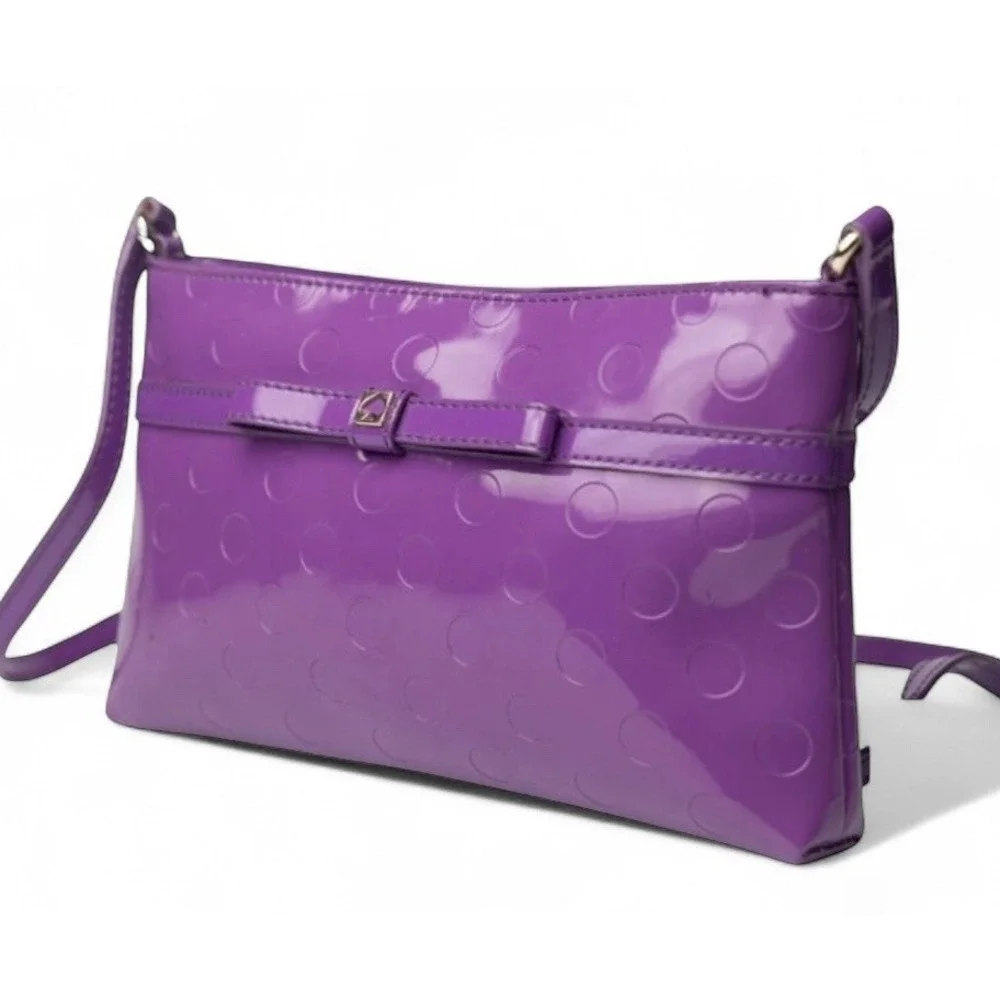 KATE SPADE Camellia Street Amy Patent Leather Small Designer Crossbody NWoT